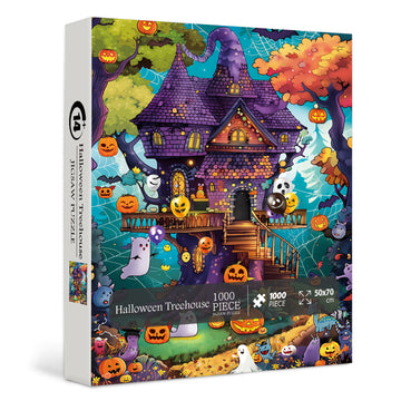 Halween Treehouse House puzzle puzzle 1000 pezzi